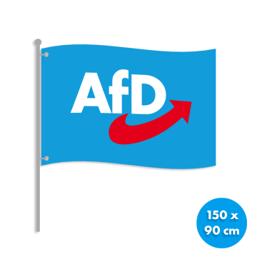 Hissfahne geöst "AfD" 150 x 90 cm