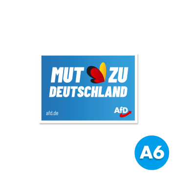 Aufkleber "Mut zu Deutschland"
