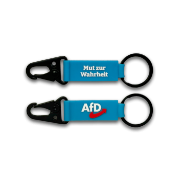 Silikon-Schlüsselanhänger mit 3D Logo