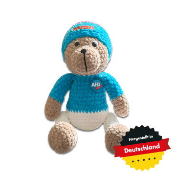 AfD-Teddybär (handgemacht)