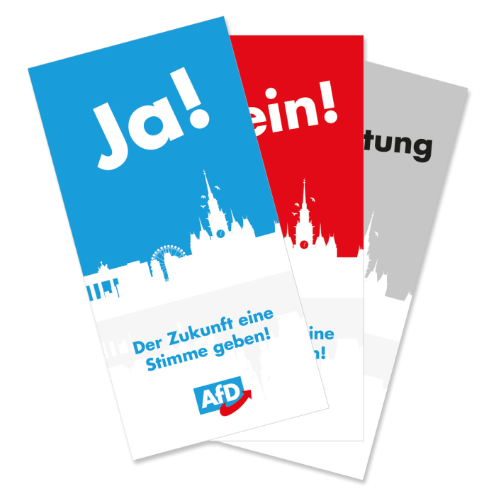 Stimmkarten\u002DSet